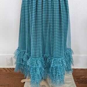 Anthropologie Maren Tulle Midi Skirt by Mare Mare